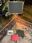 Vintage Brass Felt Letter Stand   Letters From Funeral Home Auction