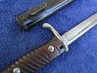 Original German Imperial M1898 Quilback Bayonet And Scabbard Made By Erfurt
