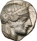 440-404 Bc Attica Athens Tetradrachm Ngc Ch Choice Au 5 5 Strike 4 5 Surface