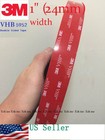 3m 1  X 15 Ft  Vhb Double Sided Foam Adhesive Tape 5952 Automotive Mounting 24mm