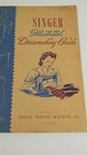 Vintage Singer Sewing Machine Illustrated Dressmaking Guide 1943 48 Page Booklet