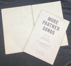 Vtg Songbook  More Partner Songs  Beckman 1962 - Ships Free