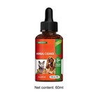 Pet Natural Dewormer Liquid For Dogs   Cats Daily Use Worm Support 60ml