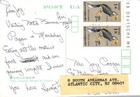 Vintage Postcard 1960s Street Scene In Taipei Burma 2 Stamps Myanmar T376