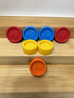 Lot Of 7 Vintage Original Coins For The Fisher-price 1974 Cash Register
