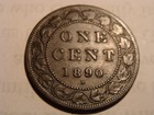 1890-h Canadian Large Cent