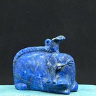 Authentic Ancient Egyptian Antiques Rare Lapis Lazuli Taweret Amulet Egyptian Bc