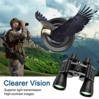180x100 Hd Military Zoom Powerful Binoculars Day low Night Optics Hunting   Case