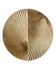 Set Of 2 Radiant Half-moon Metal Wall Art     Modern Abstract Home Decor