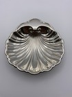 Vintage Sterling Shell Candy Dish     3 Ball Feet  No Monogram