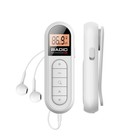 Fm Portable Radio  Rechargeable Pocket Radio With Best Reception Digital Tuning