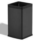 4 Gallon 15l Square Trash Bin  Double Layer Bathroom Trash Cans large 15l Black