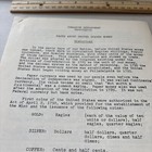 Vintage 1963 Treasury Department Papers Facts About United States Money Currency