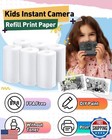 Yehtta 10 Rolls Kids Instant Camera Print Paper  Photo Printer Thermal Paper 
