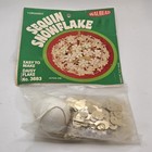Walbead Sequin Snowflake Christmas Ornament Kit Daisy Flake Vintage 1977 Nos