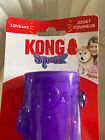 Kong Squeezz Stick Squeaky Fetch Chew Toy For Dogs   Large Purple