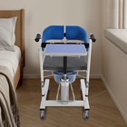 220 46lbs Hydraulic Patient Lift Wheelchair Lift Transfer Nursing Chair 100kg