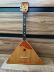 Balalayka Olympics Moscow 80 Ussr Soviet Folk 3-string Balalaika Vintage