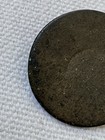 Antique Revolutionary War Era Tombac Coat Button - Metal Detector Find - Pa