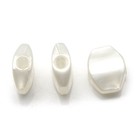 6pcs Guitar Tuning Pegs Tuners Machine Head Small Square Buttons White Pearl