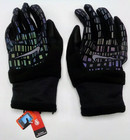 Nike Thermal Fleece Gloves Women s Medium Running Flash  Black iridescent