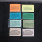 1991-1998 Atlanta Braves Media Parking Pass Lot Of 8  Including 1995   