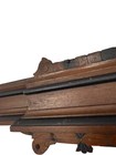 Antique Victorian Walnut Eastlake Window Cornice Salvage Architecural 1880