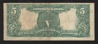  5 00 Series 1899 Silver Certificate  Indian Chief Banknote  Fr  277  Very Fine 