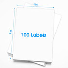 4x6 Inch Shipping Address Labels for Inkjet Or Laser Printer  Usps Postal Mailin