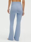 Lululemon Groove Shr Flared Women s Pant Lake Blue W  Pockets Size 2 4 6 8 10 12