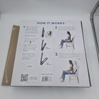 Ready Rocker Portable Rocking Chair And Back Support - New Open Box - Slate