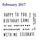 Stampin  Up Paper Pumpkin  February 2017 Many Happy Birthdays Full Kit