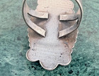 Vintage Native American Sterling Silver Navajo Turquoise Ring Size 6 5