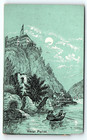C1880 Rahway Nj  I s  Miller Groceries West Point Victorian Trade Card P117