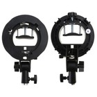 Us S Type Bowens Bracket Holder For Speedlite Flash Snoot Beauty Dish Softbox