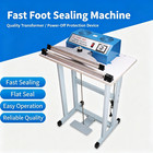 23 62  Foot Pedal Impulse Sealer Heat Sealing Machine plastic Bag Sealer 110v