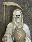 Santa Muerte Statue White 28in