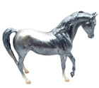 Breyer Custom Decorator Speckled Silver Arabian Classic Horse Model