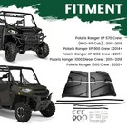 Hard Plastic Top Roof For Polaris Ranger 570 Crew   Xp 900 1000 Crew 2014-2025