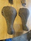 4 Antique Cast Iron Legs Steampunk Industrial Repurpose Coffee Table  Stool Legs