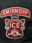 New Smirnoff Ice Black Strapback Hat Cap Bar Drinking Logo Adjustable Vodka