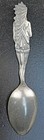 Full Figure Indian Sterling Souvenir Spoon Pasadena