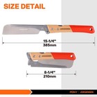 Jorgensen 6  Japanese Pull Saw Folding Dovetail Saw Sk5 Steel Blade Quick Change