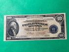 1949  nd  Philippines 10 Peso Central Bank Victory Ovpt F15335981 P-120 Unlisted