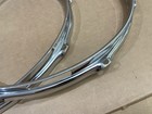 Ludwig 60s Vintage 14    Jazz Festival Snare Drum Hoops Chrome Over Brass Minty
