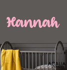 Personalized Name Wall Decal   Custom Baby Name Wall Sticker  Nursery Lettering