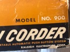 Raleigh-corder Transistor  Recorder Model 900 Vintage Reel To Reel