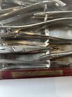 Antique Fred Haslam   Co  Surgical Kit  Stainless Steel Instruments W  Wood Box