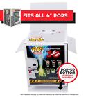 6  Funko Pop Protectors 10x Funkopop Case - Clear Pet  0 40mm