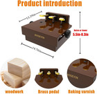 Wood Adjustable Lifting Piano Pedal Extender Bench For  Height Adjustable Piano